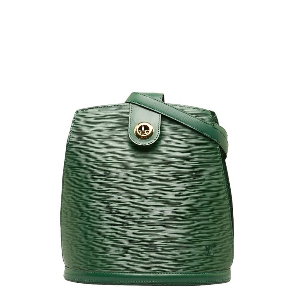 Louis Vuitton Epi Cluny in Borneo Green Women's Shoulder Bag